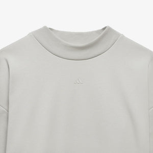 Adidas | BASKETBALL CREW SWEATSHIRT  { METAL GREY