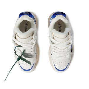 OFF-WHITE Sponge Mid Top White Blue