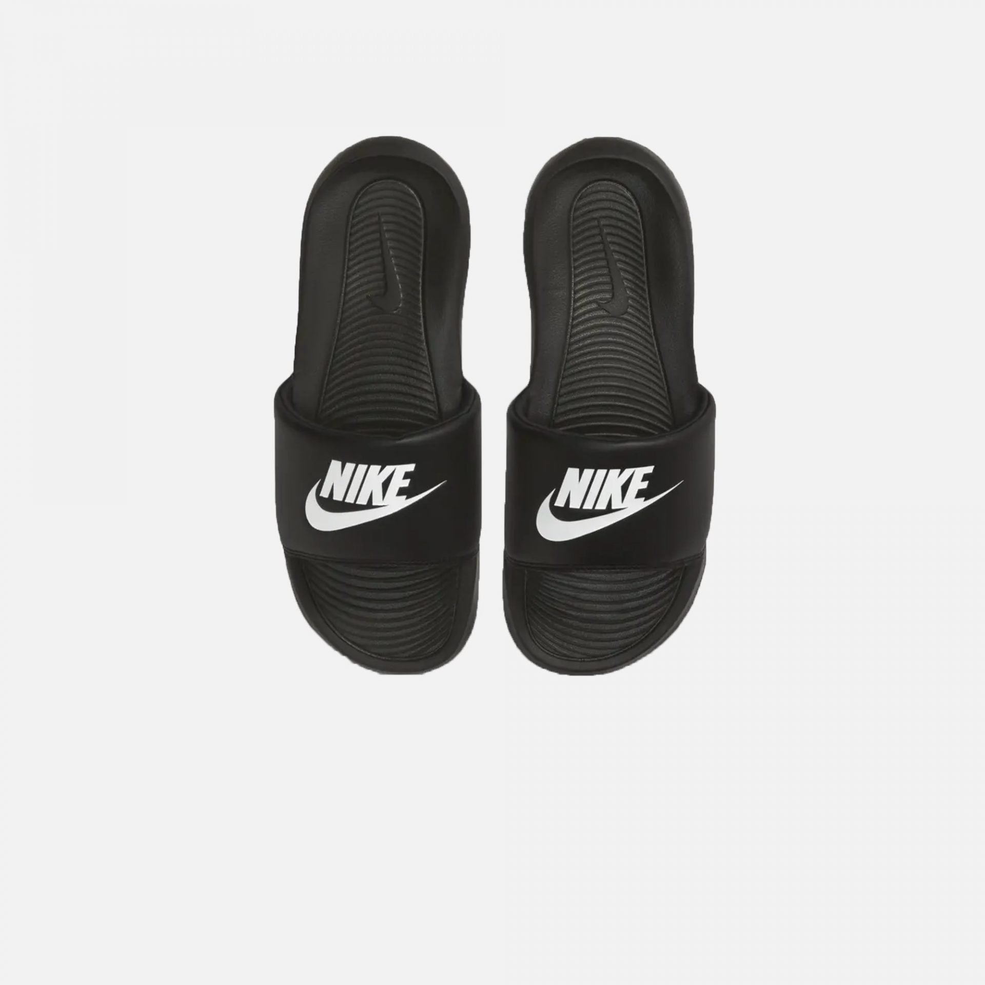 Nike | VICTORI SLIDES  { BLACK