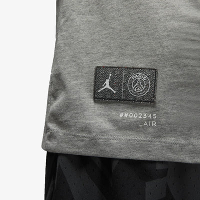 Jordan | PARIS SAINT-GERMAIN  { DK GREY HEATHER/WHITE/BLACK