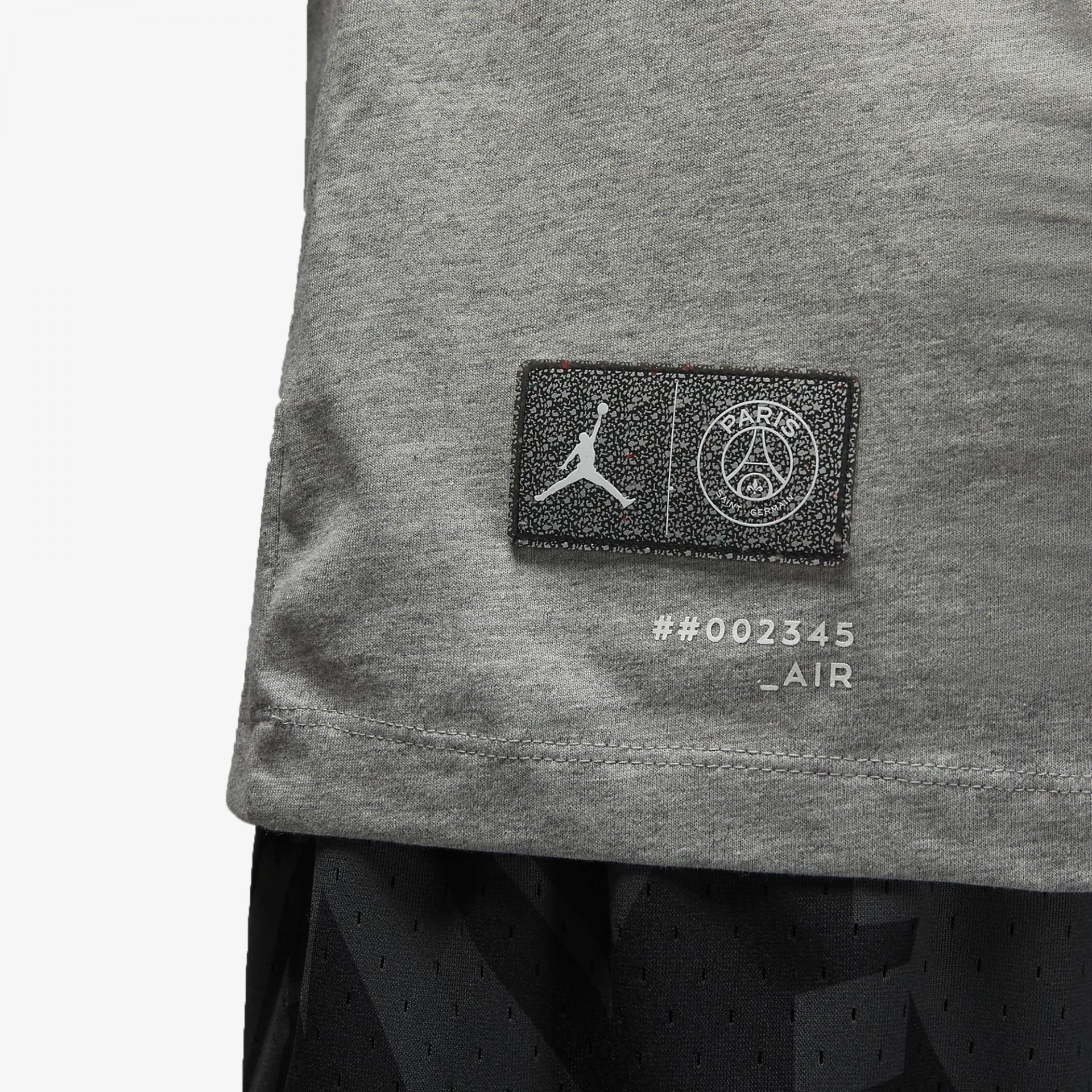 Jordan | PARIS SAINT-GERMAIN  { DK GREY HEATHER/WHITE/BLACK