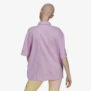 Adidas Originals | LINEN SHIRT  { BLISS LILAC