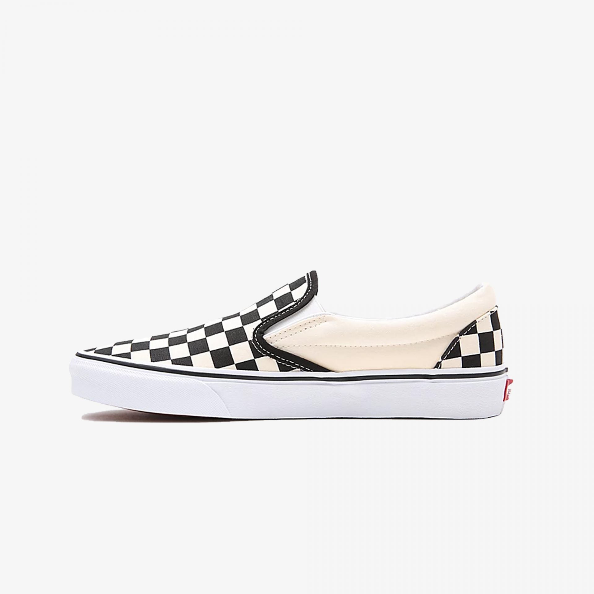 Vans | CHECKERBOARD CLASSIC SLIP-ON  { BLACK/WHITE