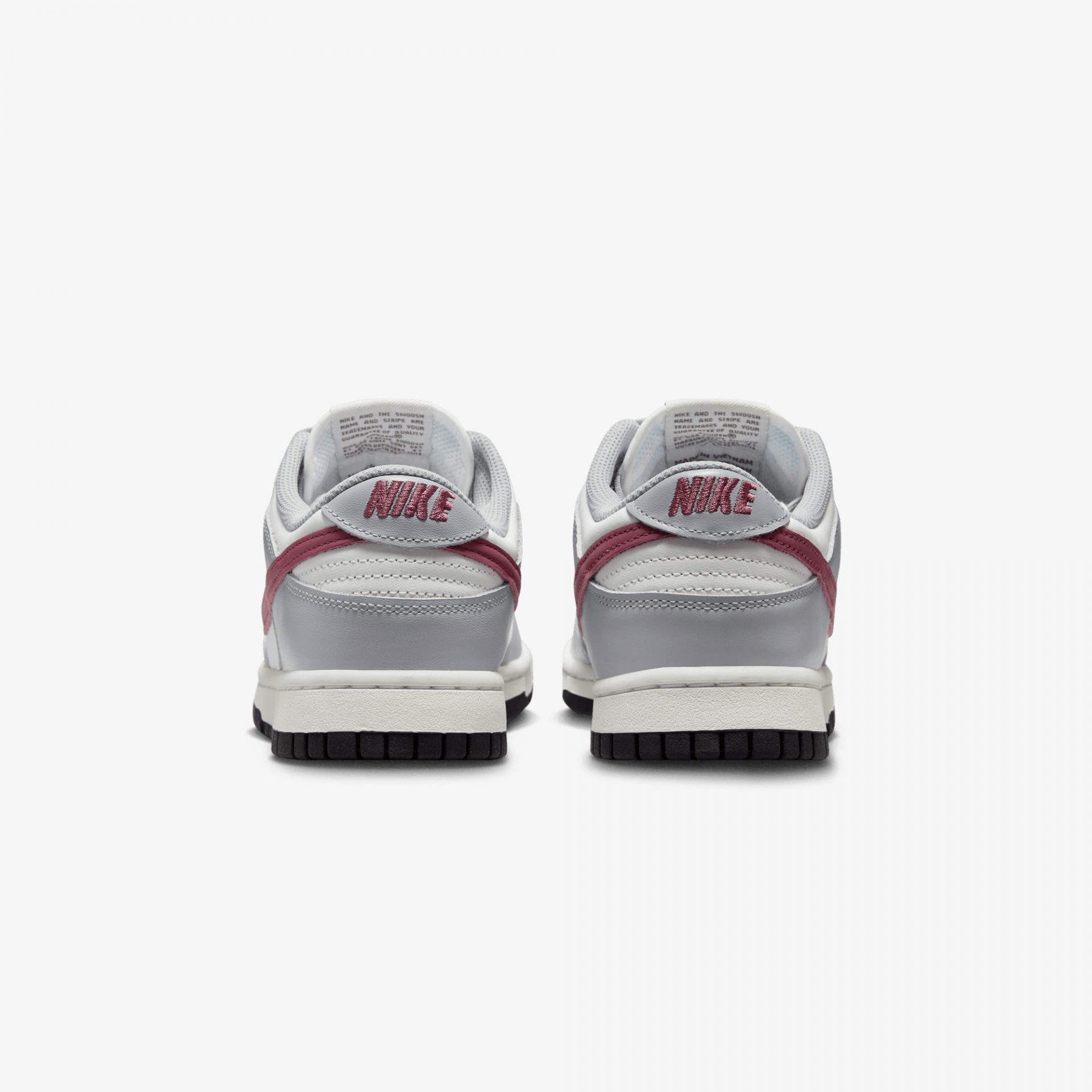 Nike | DUNK LOW  { SUMMIT WHITE/ROSEWOOD