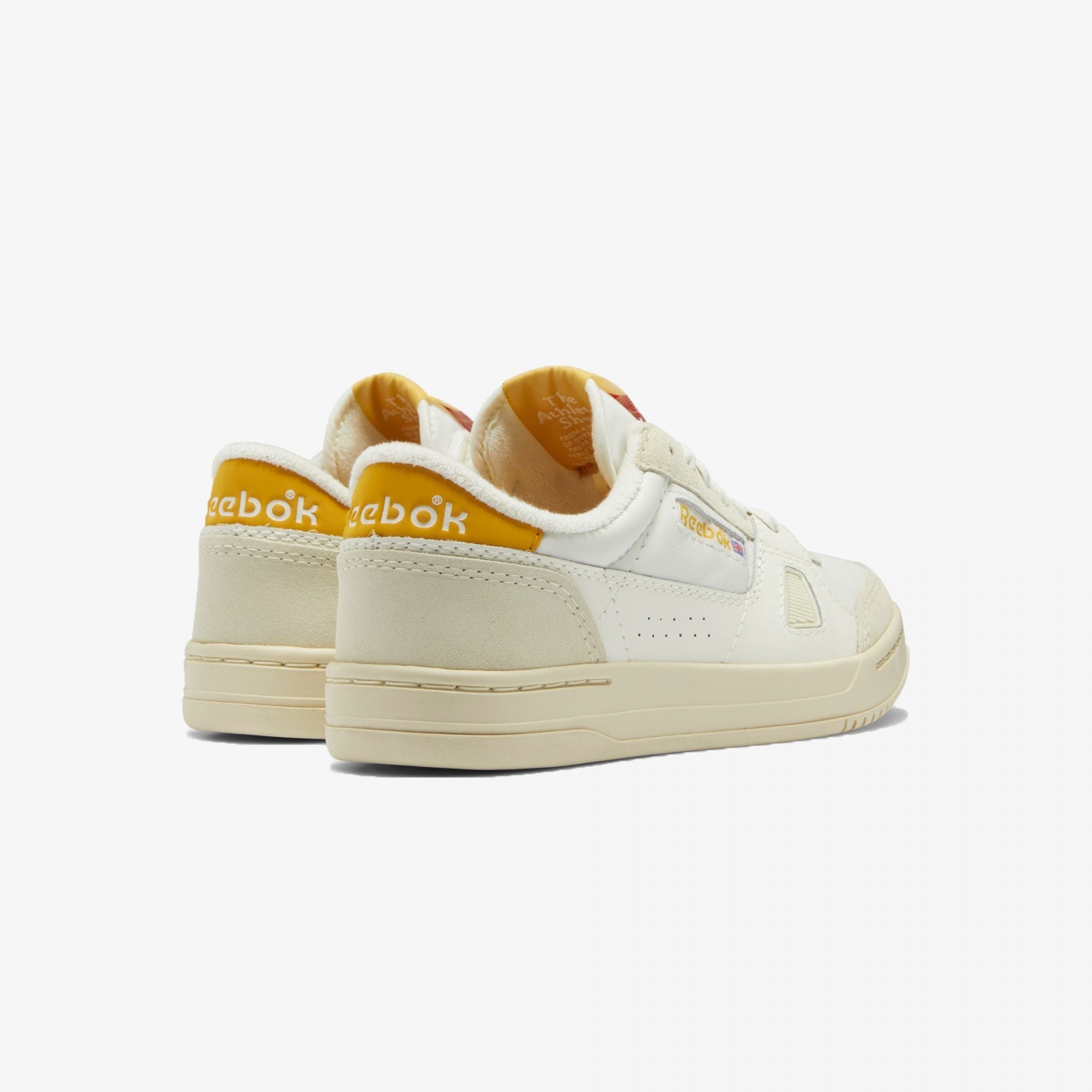 Reebok | LT COURT  { BRIGHT OCHRE / VECTOR RED