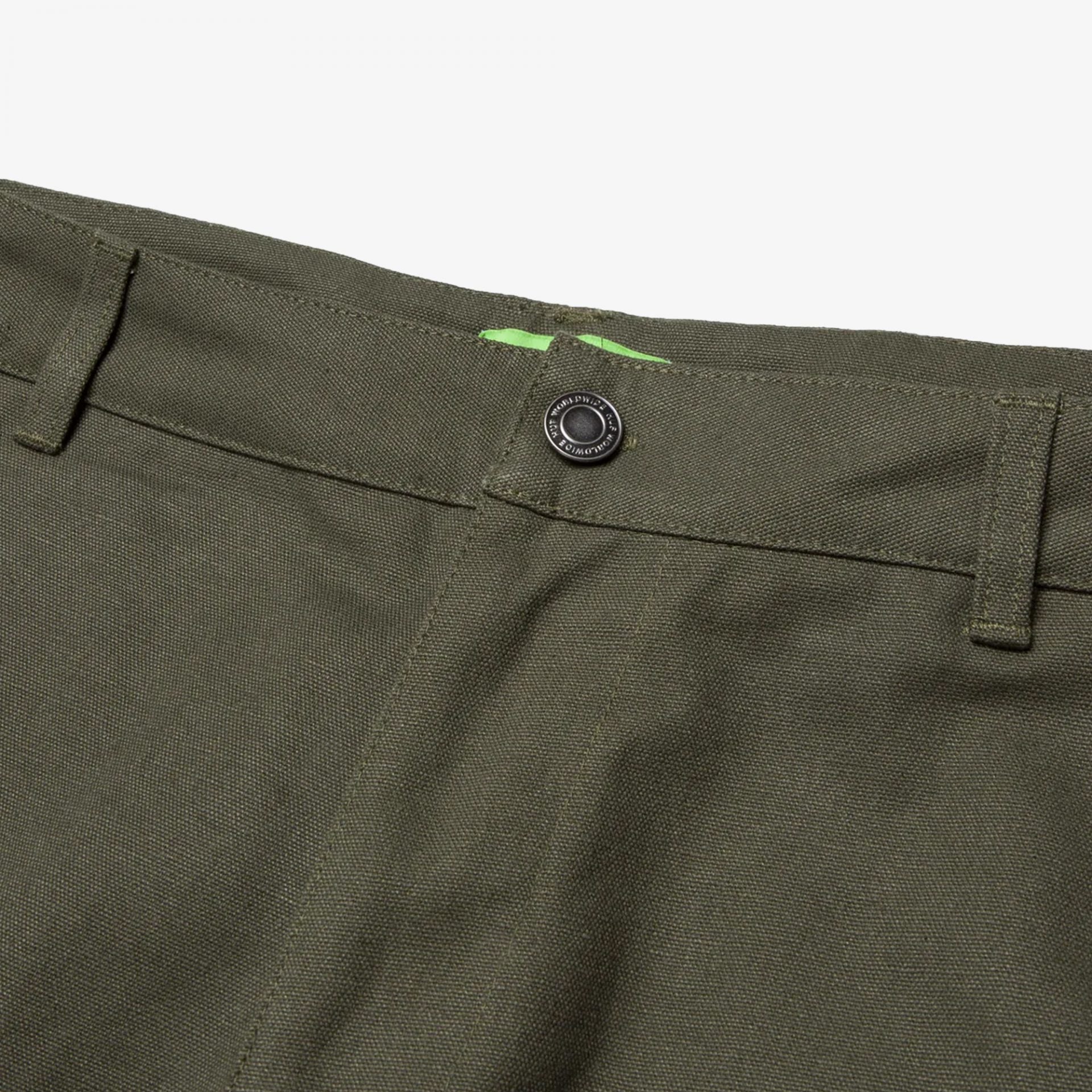 HUF | GILMAN DOUBLE KNEE PANT  { OLIVE
