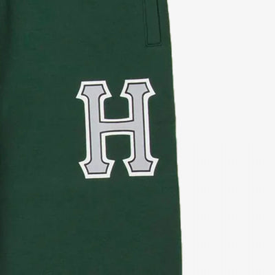 HUF | CRACKERJACK FLEECE PANT  { FOREST GREEN