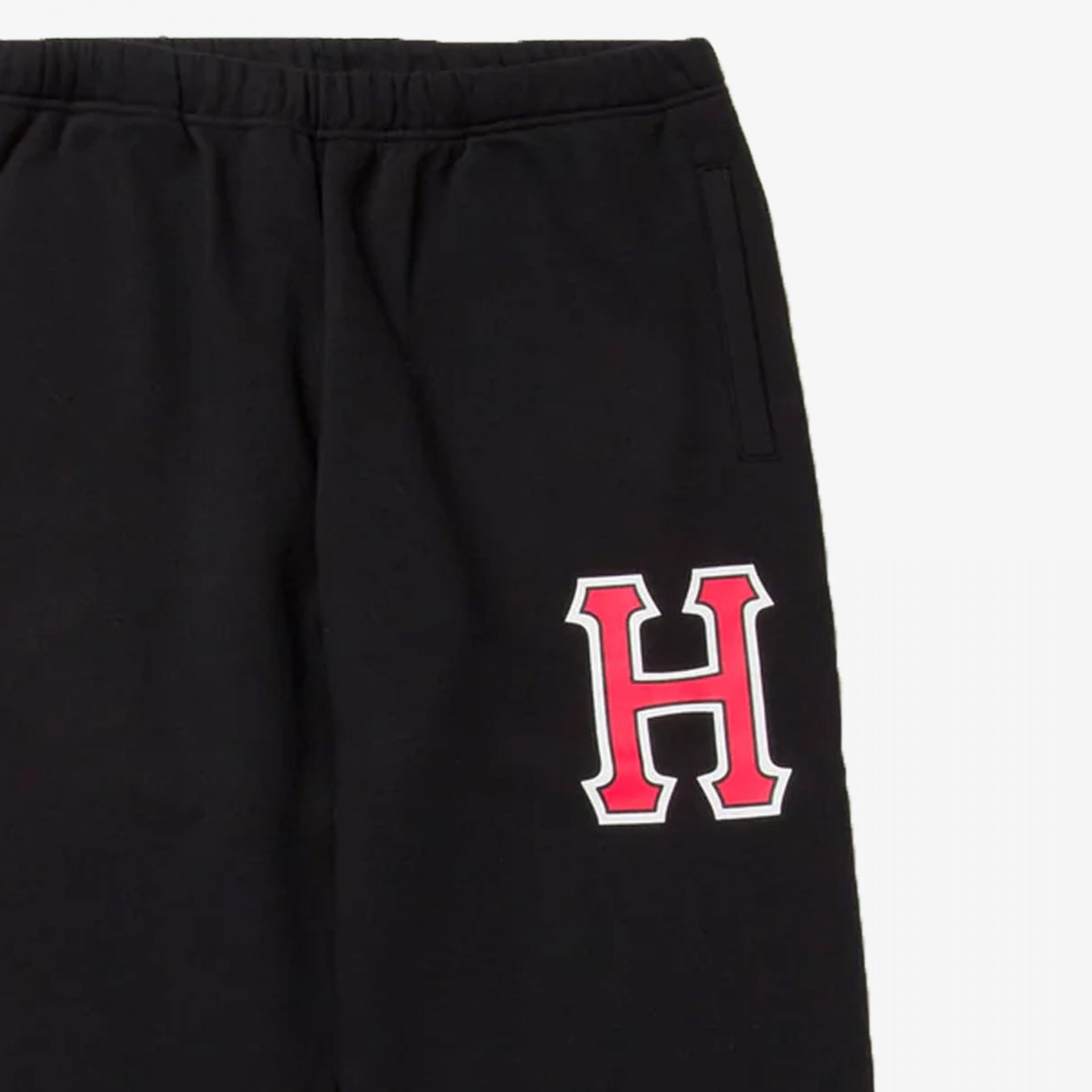 HUF | CRACKERJACK FLEECE PANT  { BLACK