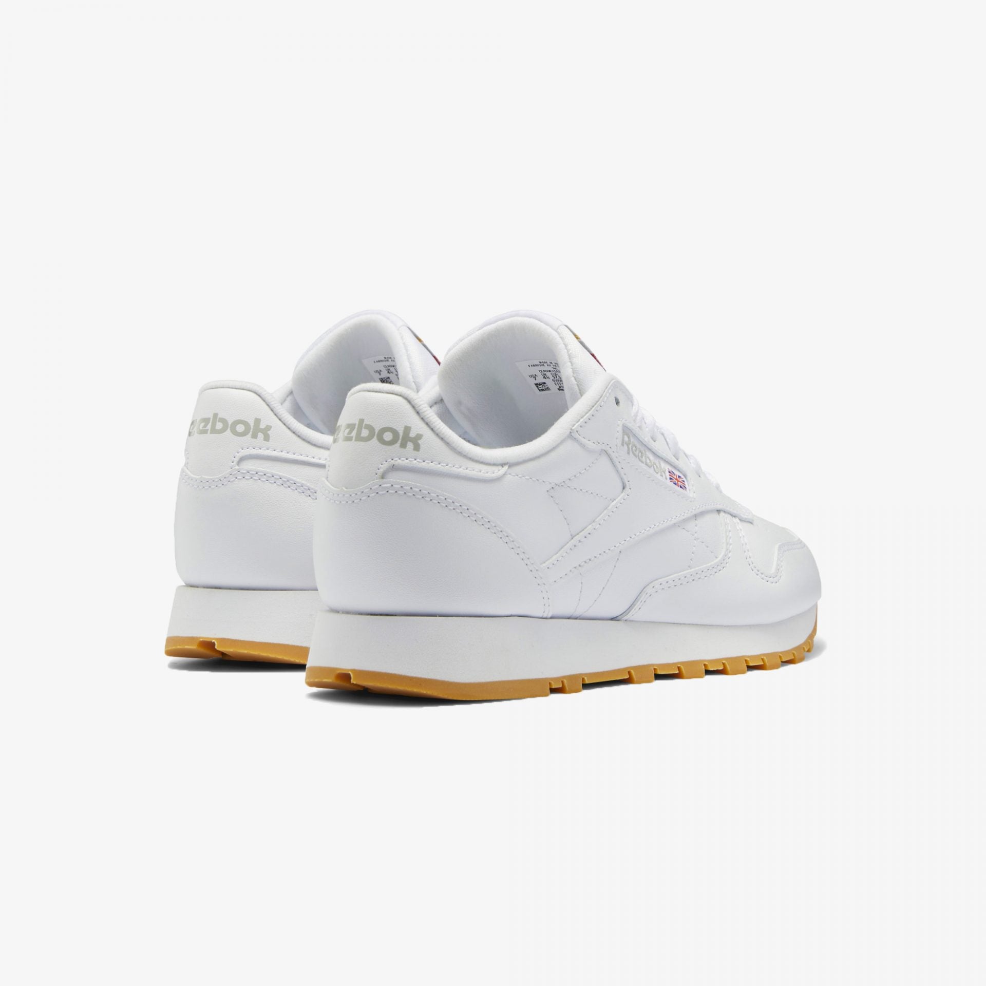 Reebok | CLASSIC LEATHER  { PURE GREY 3 / REEBOK RUBBER GUM-03