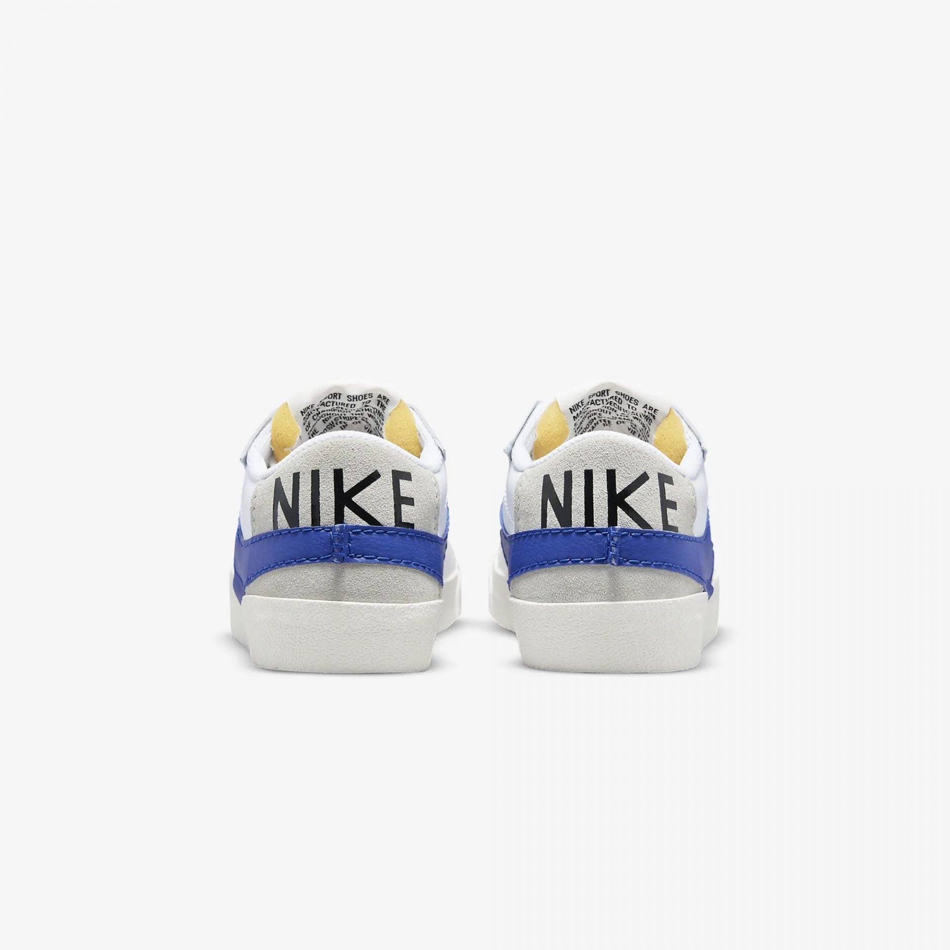 Nike | BLAZER LOW 77 JUMBO  { LIGHT BONE / OLD ROYAL