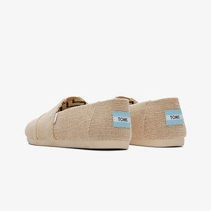 Toms | ALPARGATA HERITAGE CANVAS  { NATURAL / PEACH