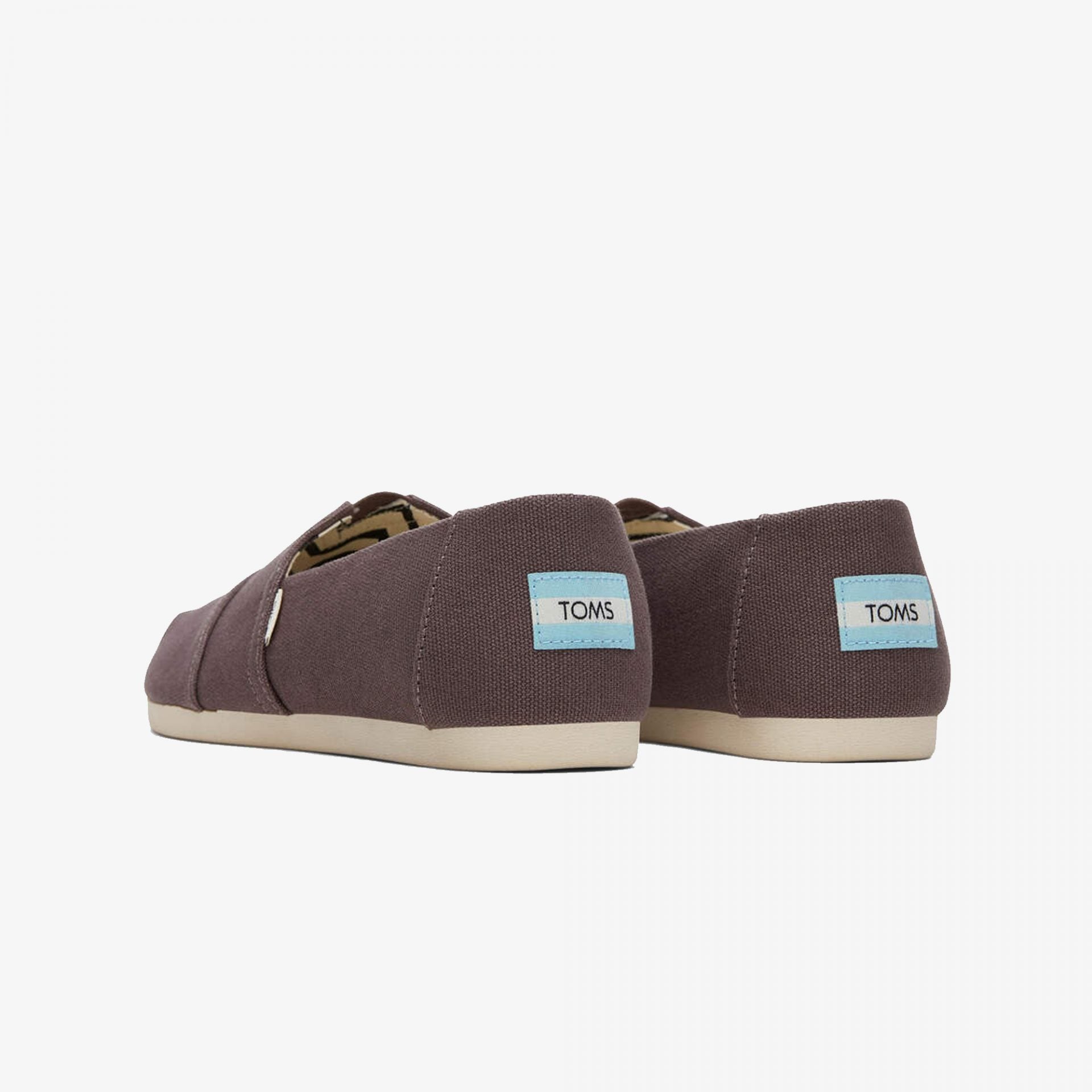 Toms | ALPARGATA RECYCLED COTTON CANVAS  { ASH GREY / BLUISH