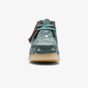 Clarks Originals | WALLABEE BOOT  { GREEN