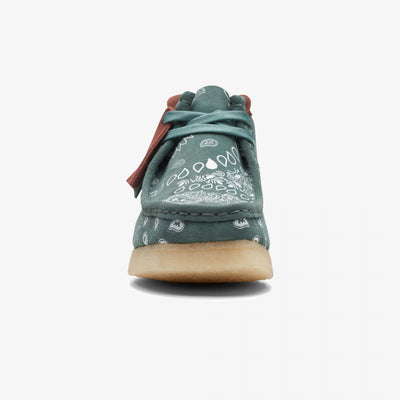 Clarks Originals | WALLABEE BOOT  { GREEN