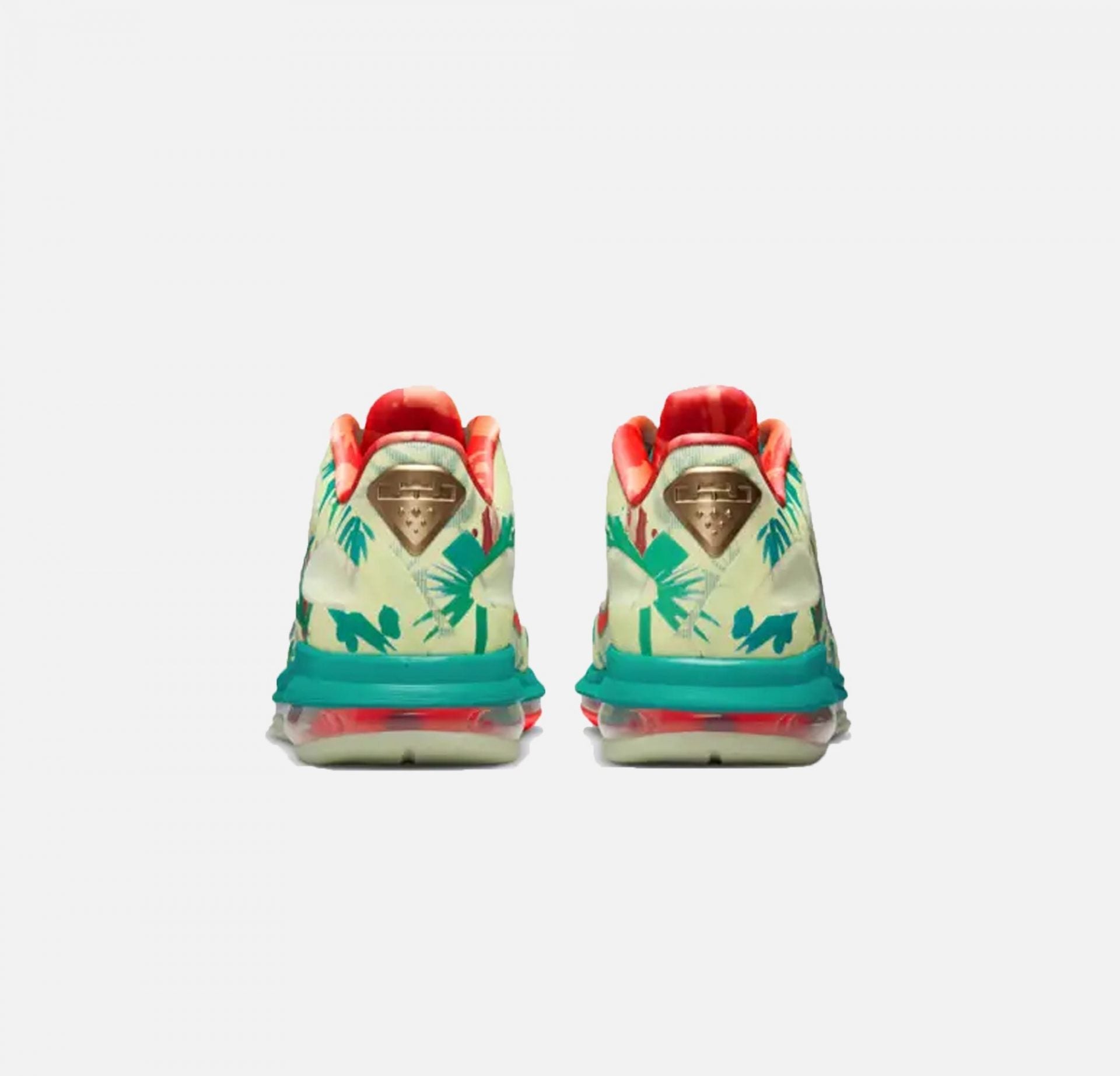 Nike | LEBRON IX LOW  { WHITE LIME / BRIGHT MANGO