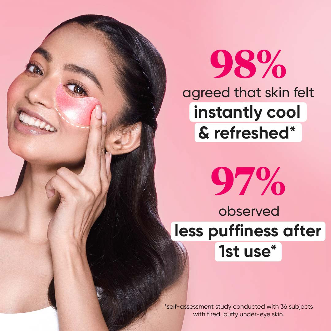 Watermelon Cooling Hydrogel Eye Patches