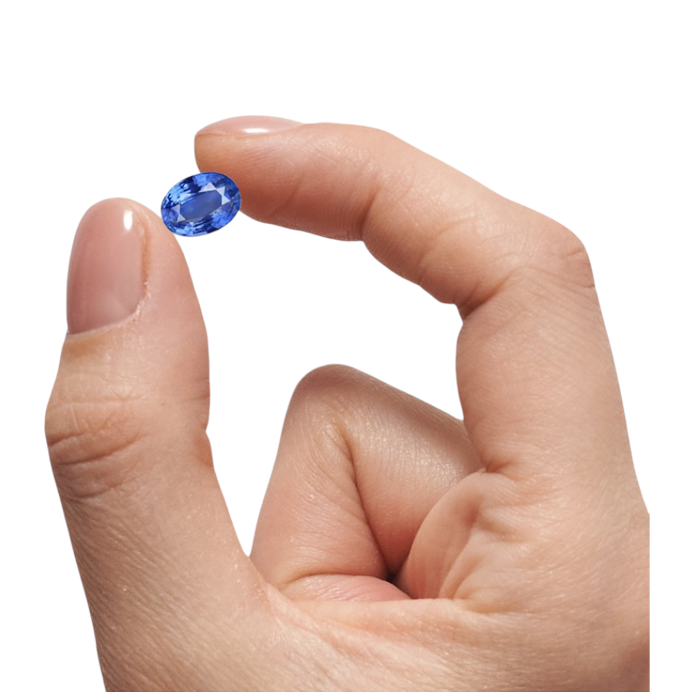 Blue Sapphire (13.72 Ratti, 12.48 Carat)