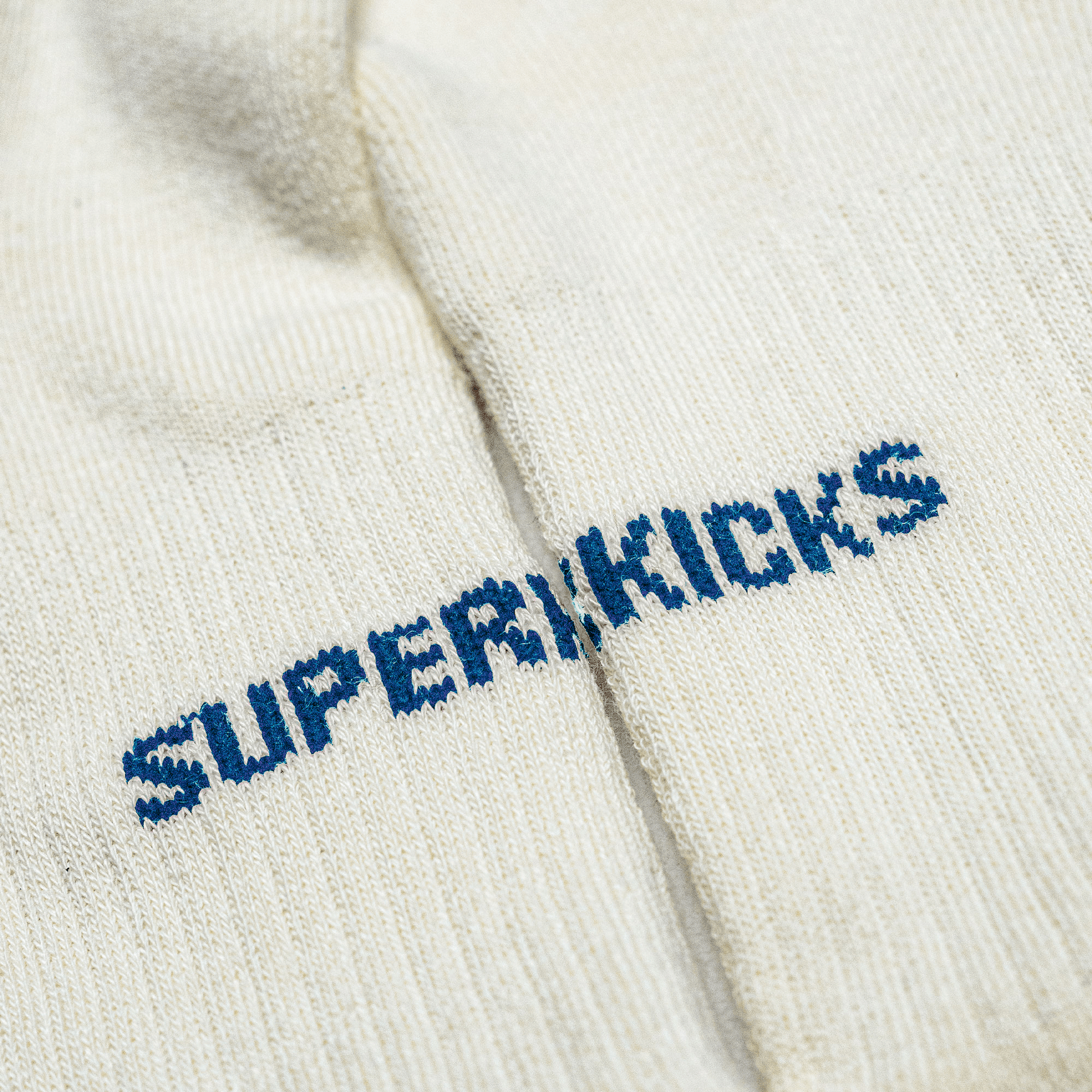 Superkicks | CREW SOCKS  { CREAM
