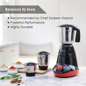 Wonderchef Renewed Capri Mixer Grinder 750W,