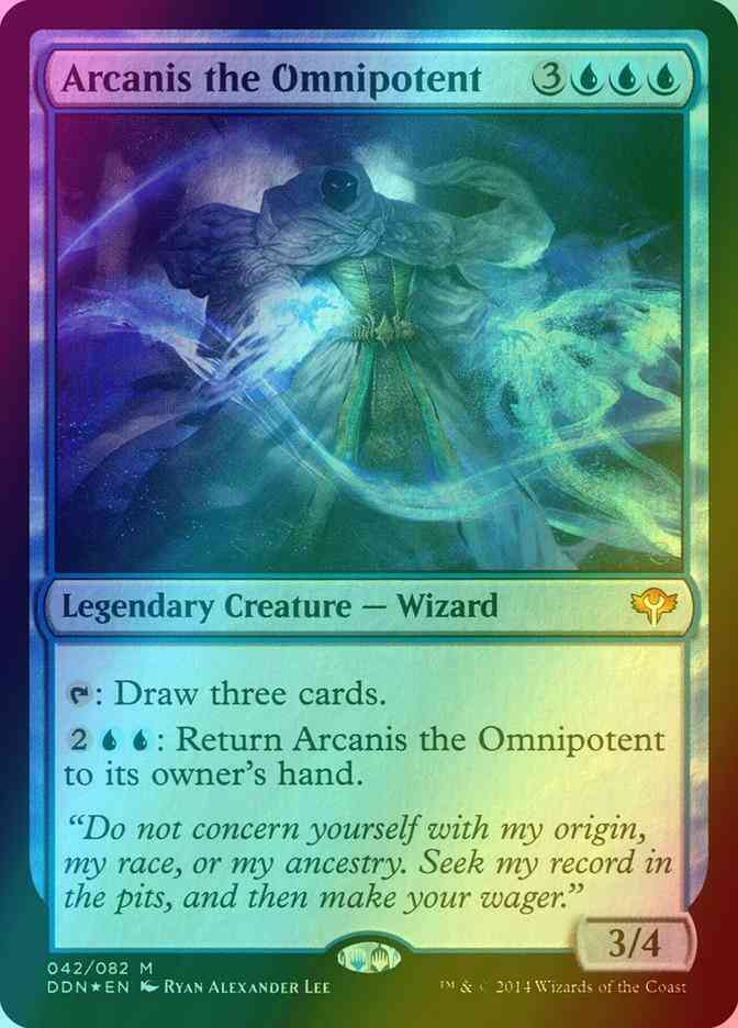 Arcanis the Omnipotent [42] [Duel Decks Speed vs Cunning] [Foil]