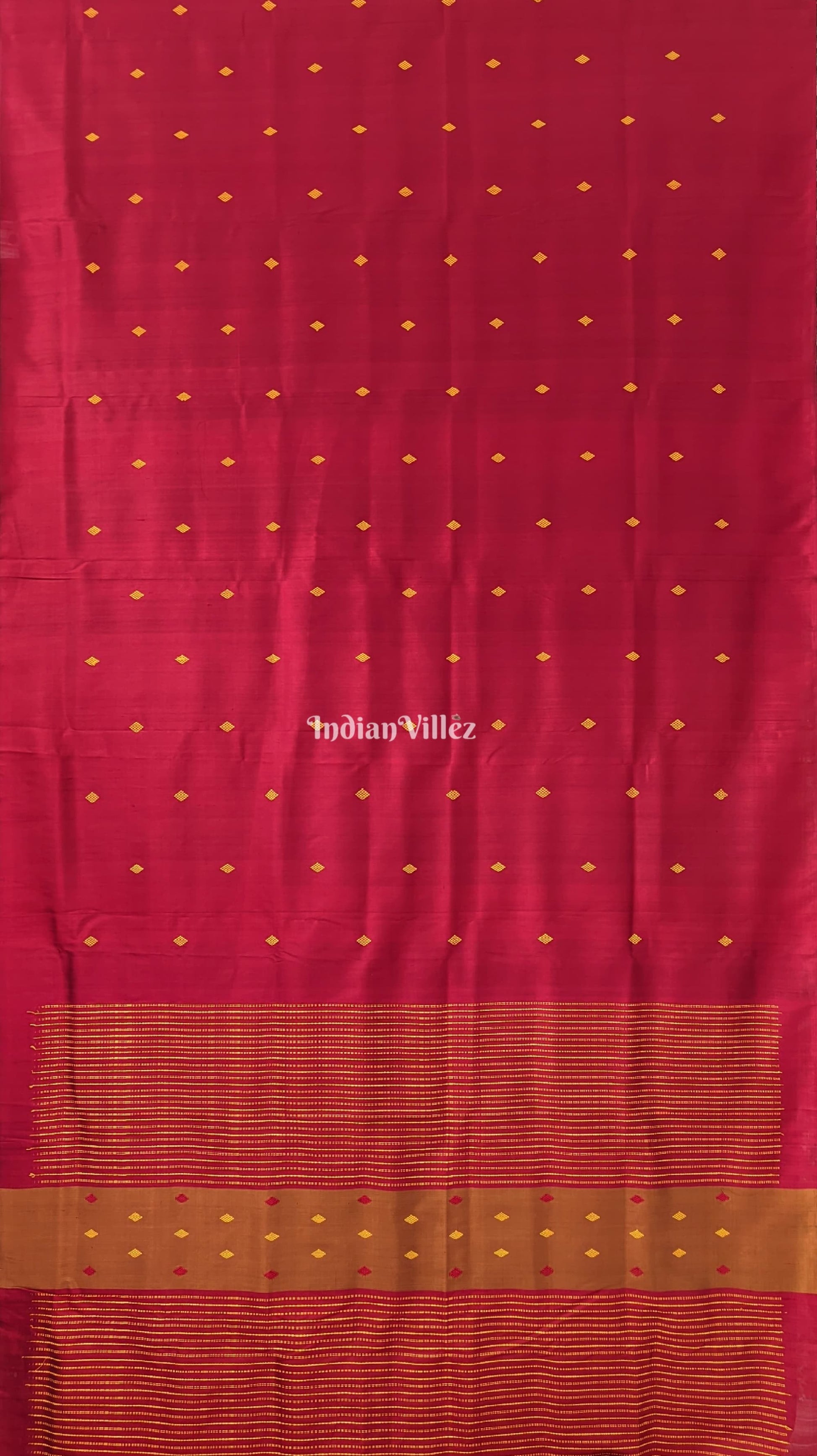 Odisha Ikat Floral Design Contemporary Silk Saree