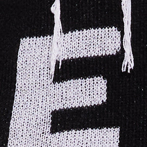 Alphabet Fringe Detail Button Front Cardigan