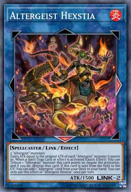 Altergeist Hexstia - BLRR-EN066 - Ultra Rare - 1st Edition