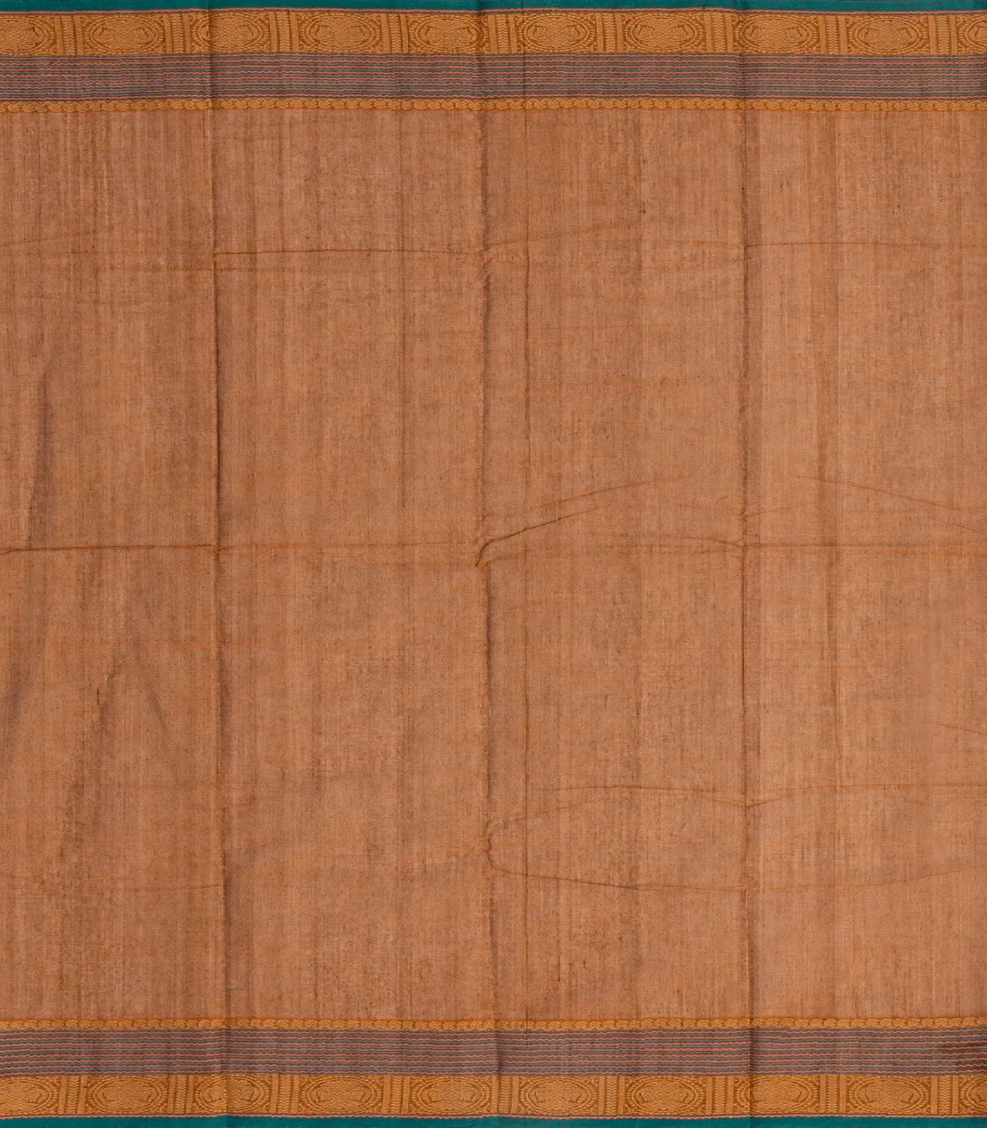 Oil Mustard Handloom Kanchi Cotton Saree With Annam Buttas