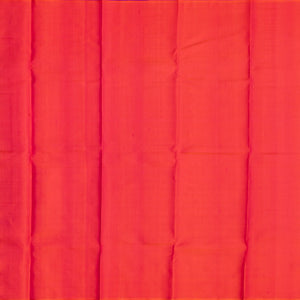 Aquamarine Handloom Kanchipuram Korvai Silk Saree With Contrast Border