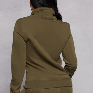 Funnel Neck Sweatshirt