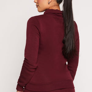 Funnel Neck Sweatshirt