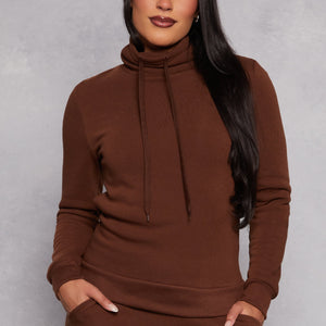 Funnel Neck Sweatshirt