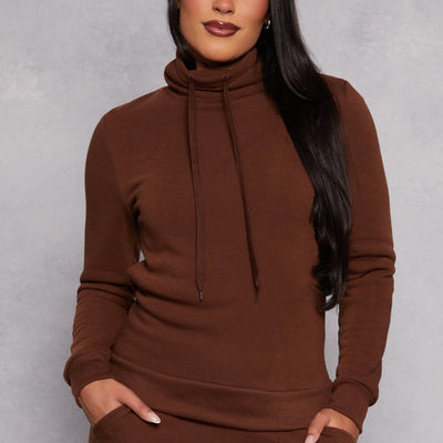 Funnel Neck Sweatshirt