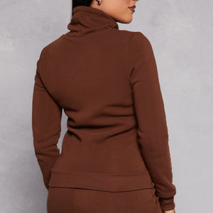 Funnel Neck Sweatshirt