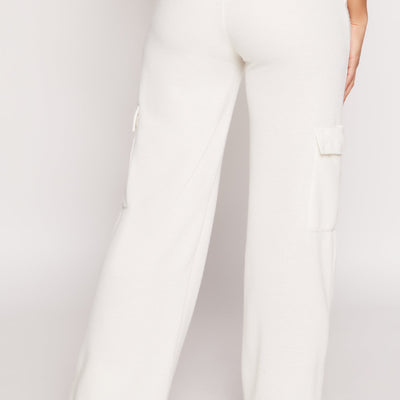 Drawstring Cargo Pocket Sweatpants