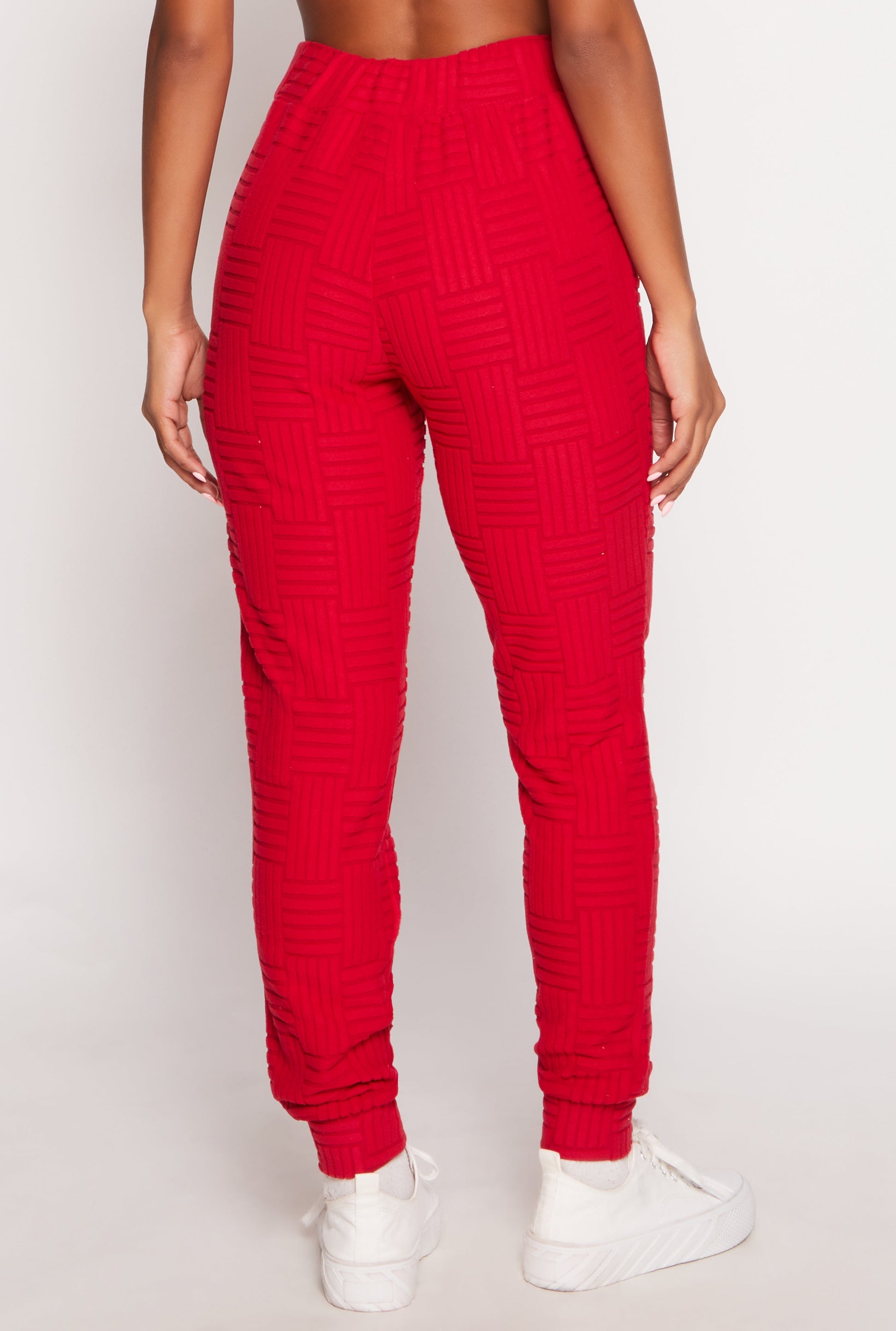 Geometric Embossed Joggers
