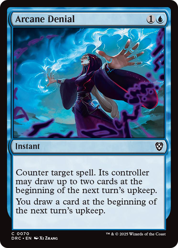 Arcane Denial [70] [Aetherdrift: Commander] [Non-Foil]