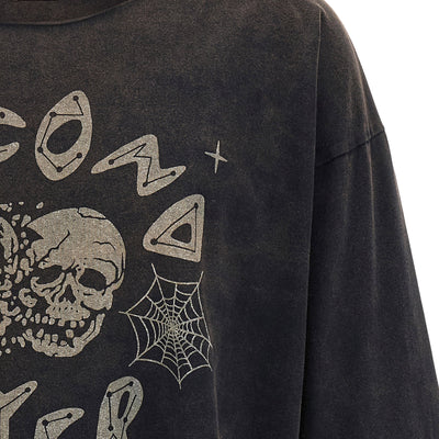 Second/Layer Skull T-shirt