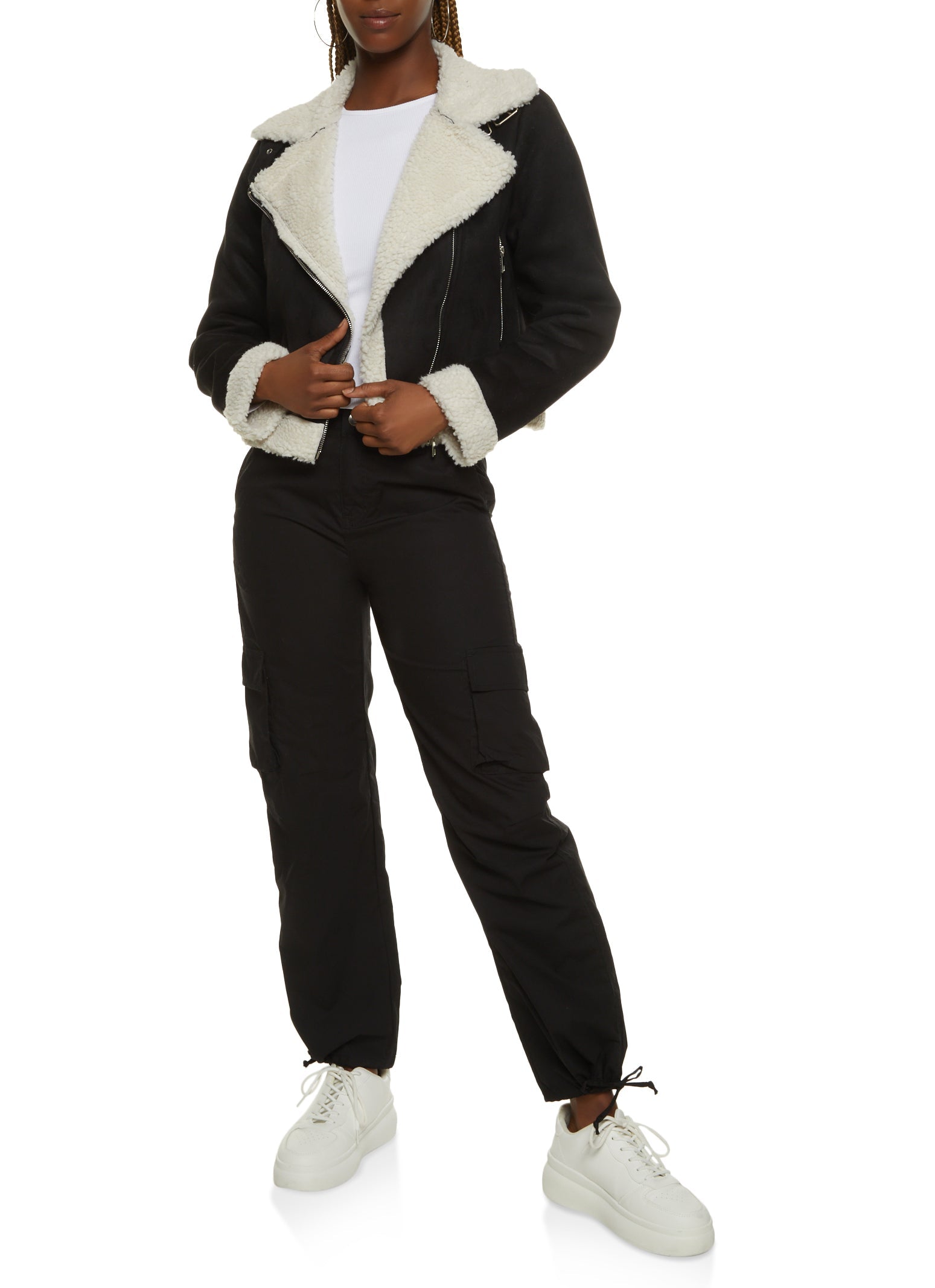 Poplin Cargo Pants