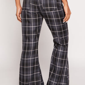 Almost Famous Plaid Flare Pants