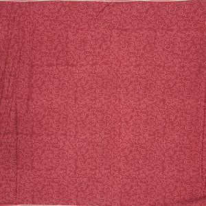 Brown Woven Jaipur Cotton Saree Printed With Floral  Motifs