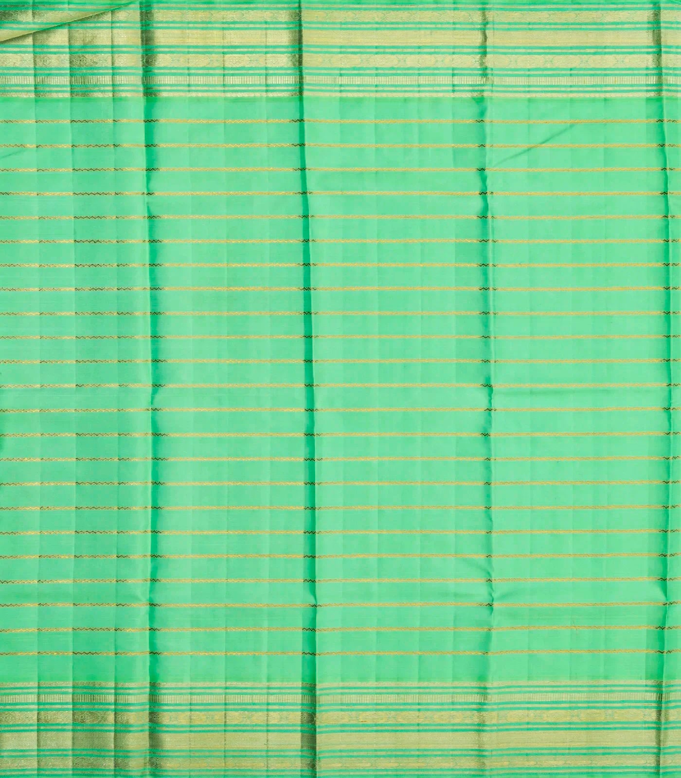 Dusty Pink Handloom Kanchipuram Korvai Silk Saree With Zari Stripes