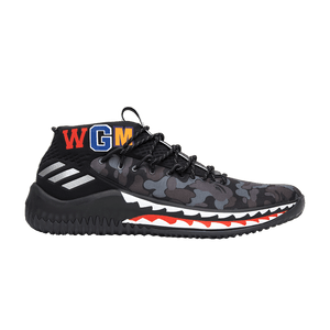 adidas Dame 4 A Bathing Ape Black