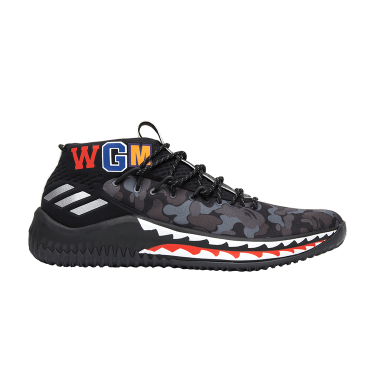 adidas Dame 4 A Bathing Ape Black