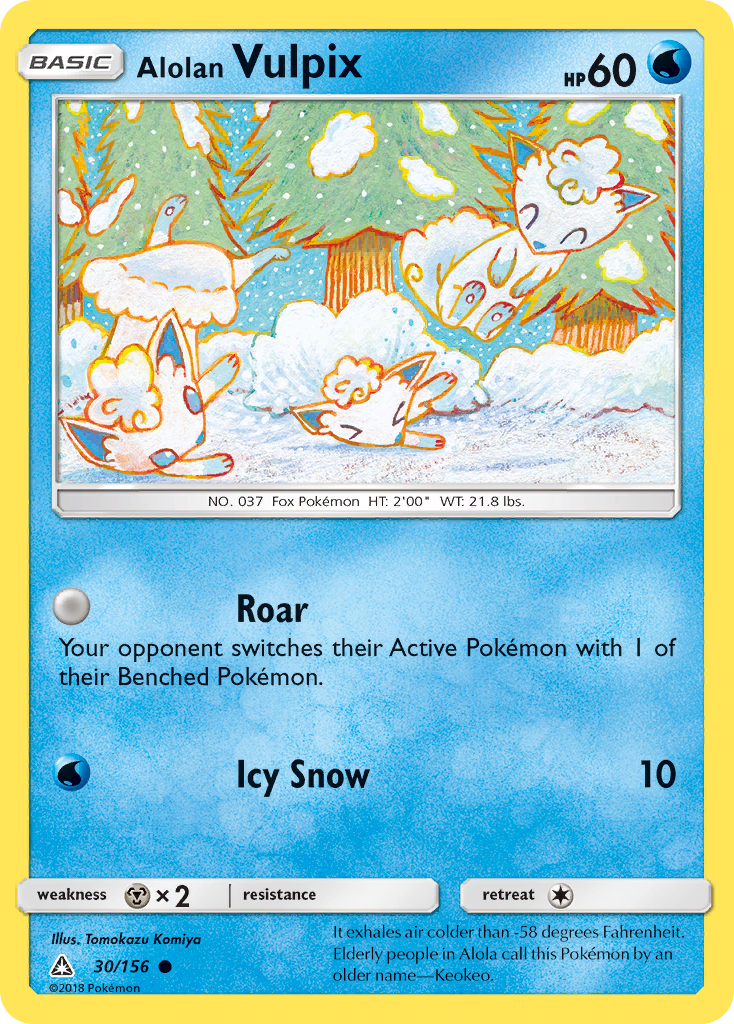 Alolan Vulpix - 30/156 - Common