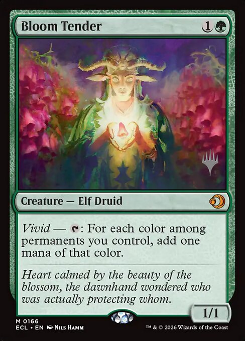 Bloom Tender [166p] [Promo Pack] [Lorwyn Eclipsed: Promos] [Non-Foil]