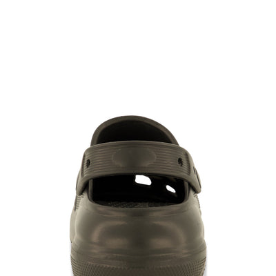 Rhinestone Charm Platform Slingback Clogs