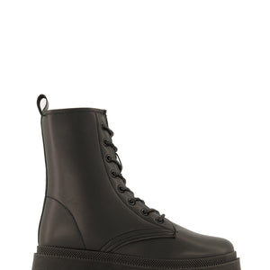 Platform Lug Sole Combat Boots