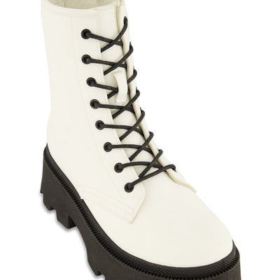 Platform Lug Sole Combat Boots