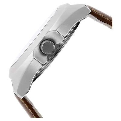 Fastrack Brown Leather Strap
